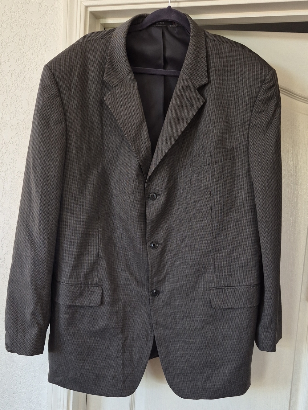 Jones N. Y. 100% Wool, Classic Three Button Sport Blazer